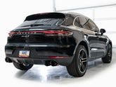 AWE Touring Edition Catback Exhaust for '19-'21 Porsche Macan 3.0T/2.9TT - Diamond Black Tips - Mounted
